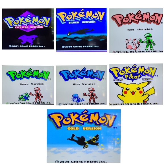 Pokémon gameboy games- repro - Picture 2 of 3